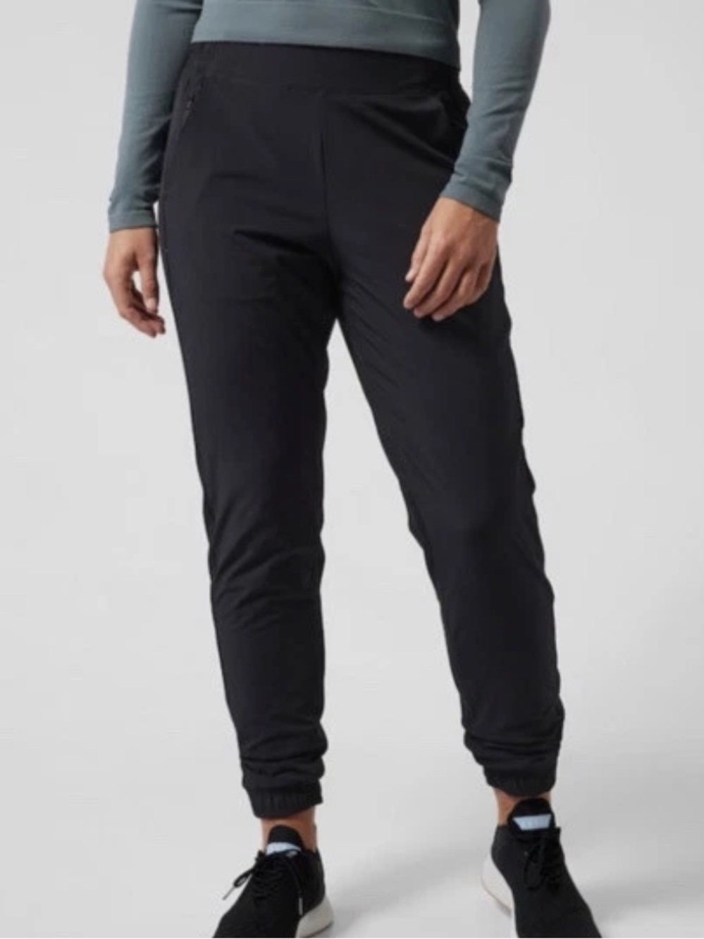 Athleta Brooklyn Lined Joggers in Black TALL